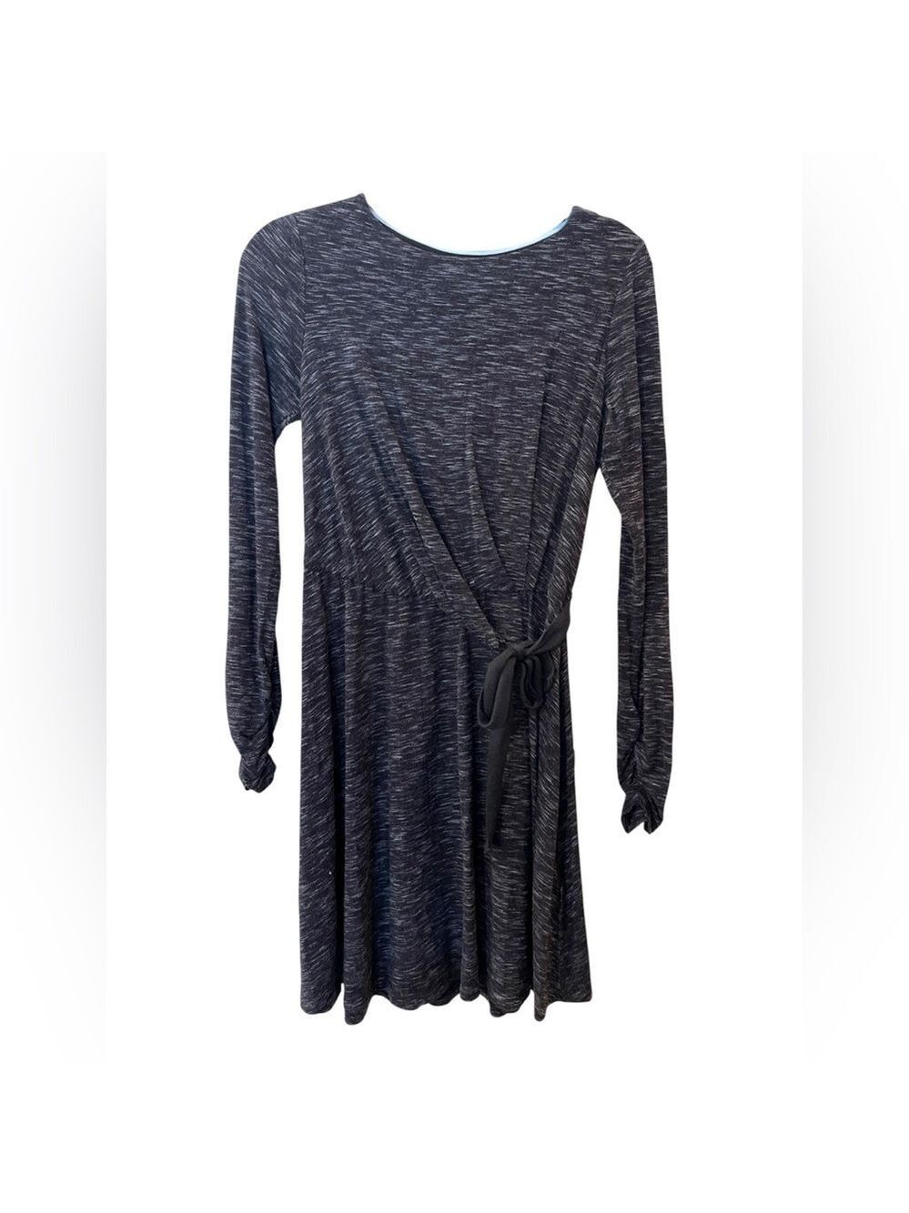 Anthropologie Saturday Sunday Women’s Heather Gray Tie Waist Nova Dress Size: XS